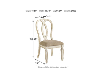 Realyn Dining Table and 6 Chairs