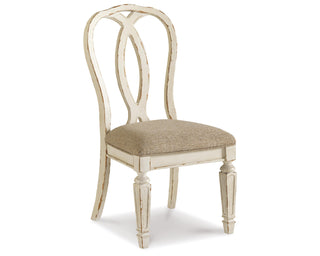 Realyn Dining Table and 4 Chairs