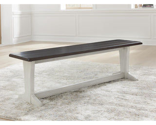 Darborn Dining Table, 4 Chairs and Bench