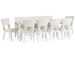 Chalanna Dining Table and 10 Chairs