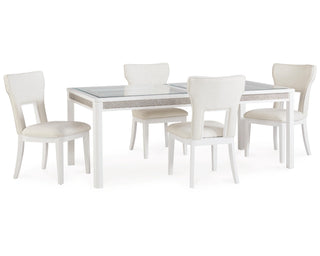 Chalanna Dining Table and 4 Chairs