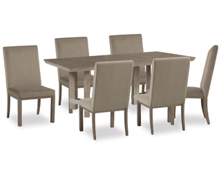 Chrestner Dining Table and 6 Chairs