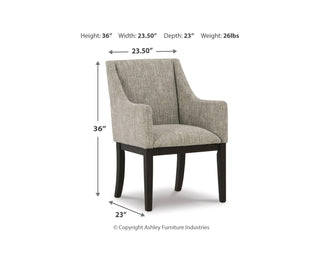 Burkhaus Dining Arm Chair