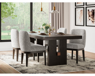 Burkhaus Dining Table and 4 Chairs