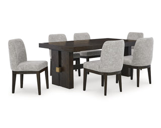 Burkhaus Dining Table and 6 Chairs