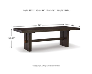 Burkhaus Dining Table and 8 Chairs