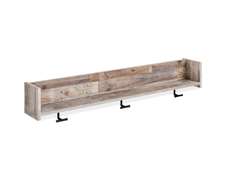 Neilsville Wall Mounted Coat Rack with Shelf