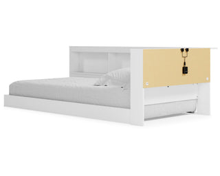 Piperton Twin Bookcase Storage Bed