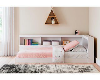Piperton Twin Bookcase Storage Bed