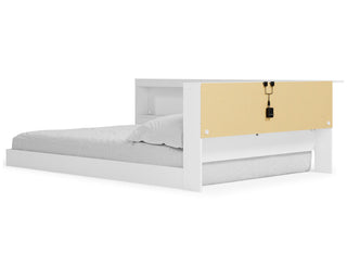 Piperton Full Bookcase Storage Bed