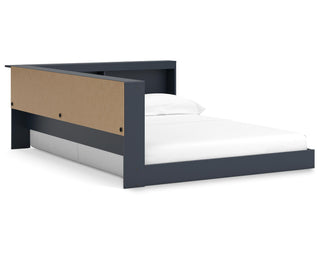 Simmenfort Full Bookcase Storage Bed
