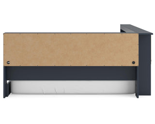 Simmenfort Full Bookcase Storage Bed