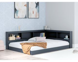 Simmenfort Full Bookcase Storage Bed