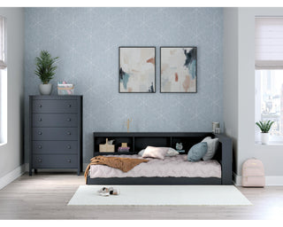 Simmenfort Full Bookcase Storage Bed