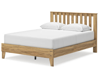 Bermacy Queen Platform Panel Bed
