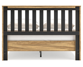 Bermacy Queen Platform Panel Bed