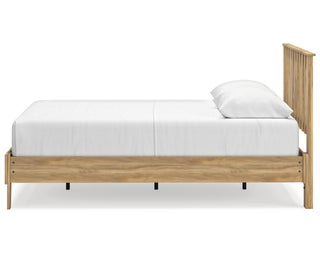 Bermacy Queen Platform Panel Bed