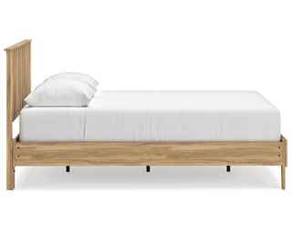 Bermacy Queen Platform Panel Bed