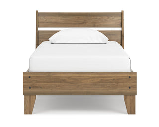 Deanlow Twin Platform Panel Bed