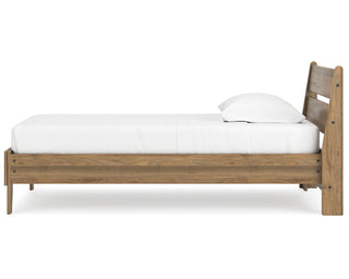 Deanlow Twin Platform Panel Bed