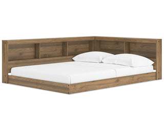 Deanlow Full Bookcase Storage Bed