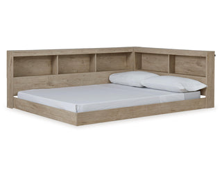 Oliah Full Bookcase Storage Bed