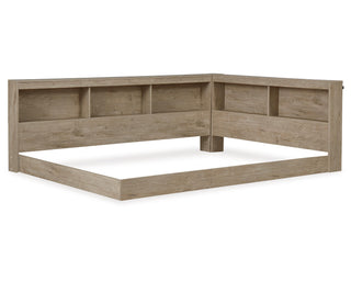 Oliah Full Bookcase Storage Bed