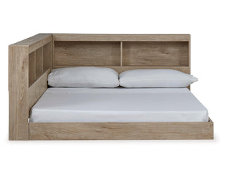 Oliah Full Bookcase Storage Bed