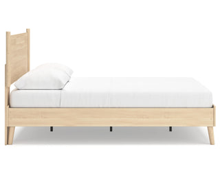 Cabinella Queen Platform Panel Bed