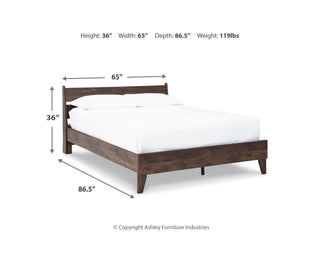 Calverson Queen Panel Platform Bed