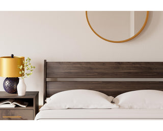 Calverson Queen Panel Platform Bed with Dresser and Nightstand