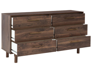 Calverson Queen Panel Platform Bed with Dresser and Nightstand