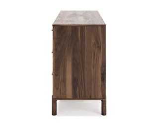 Calverson Queen Panel Platform Bed with Dresser and Nightstand