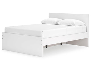 Onita Queen Panel Platform Bed with 1 Side Storage