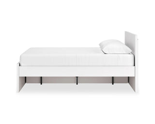 Onita Queen Panel Platform Bed with 1 Side Storage