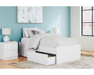 Onita Twin Platform Bed with 1 Side Storage