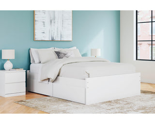 Onita Queen Platform Bed with 2 Side Storage