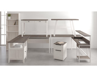 Dorrinson Home Office L-Desk with Storage
