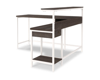 Dorrinson Home Office L-Desk with Storage