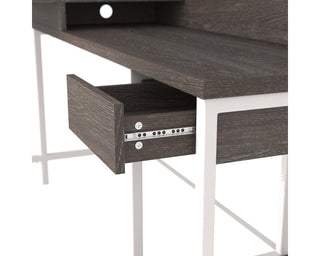 Dorrinson Home Office L-Desk with Storage