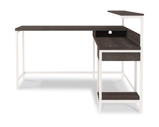 Dorrinson Home Office L-Desk with Storage