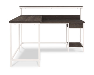 Dorrinson Home Office L-Desk with Storage