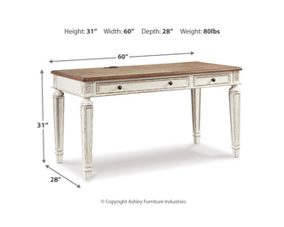 Realyn 60" Home Office Desk