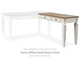 Realyn Home Office Desk Return