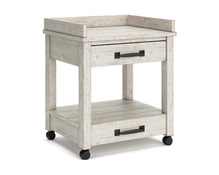 Carynhurst Home Office Desk, Bookcase and Printer Stand