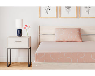 iKidz Coral Twin Mattress and Pillow