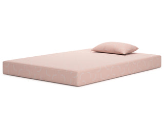 iKidz Coral Twin Mattress and Pillow