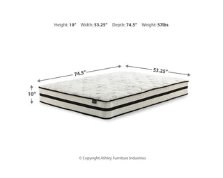 Chime 10 Inch Hybrid Full Mattress in a Box