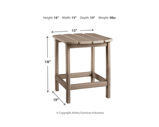 Sundown Treasure Adirondack Chair with End Table