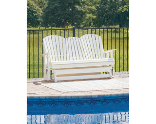 Hyland wave Outdoor Glider Loveseat